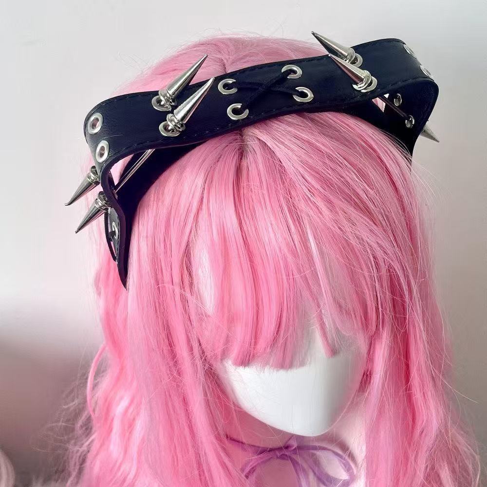 Men Accessories Aesthetic - Opaska na głowę w stylu punk