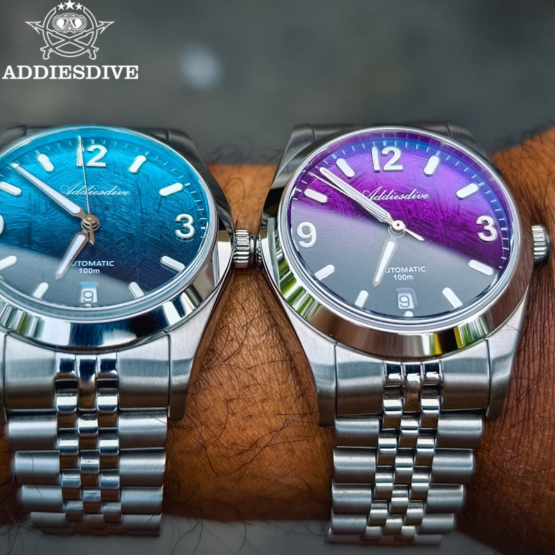 Men'S Accessories Luxury Brands - ADDIESDIVE Nowy Automatyczny Zegarek Mechaniczny AD2547