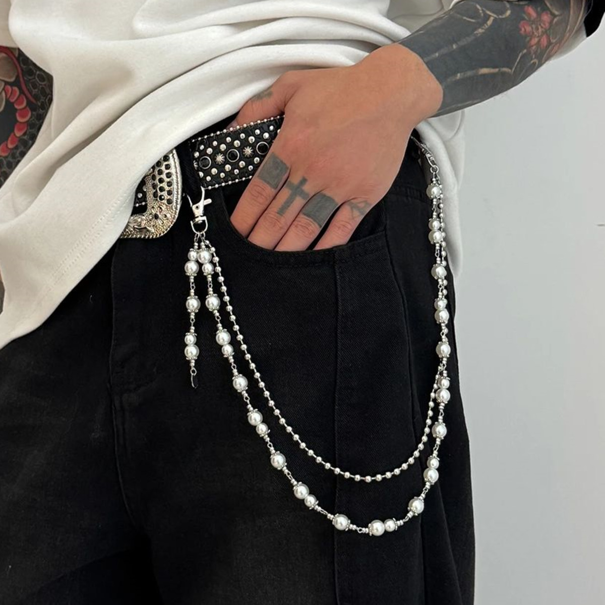Men'S Accessories Chain - Ingemark 2025 Modny Unikatowy Łańcuszek na