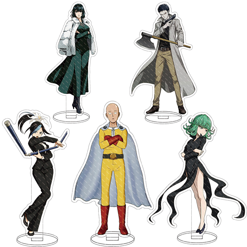 Men Accessories For Gift - 16CM Anime Akrylowy Stojak One-Punch Man