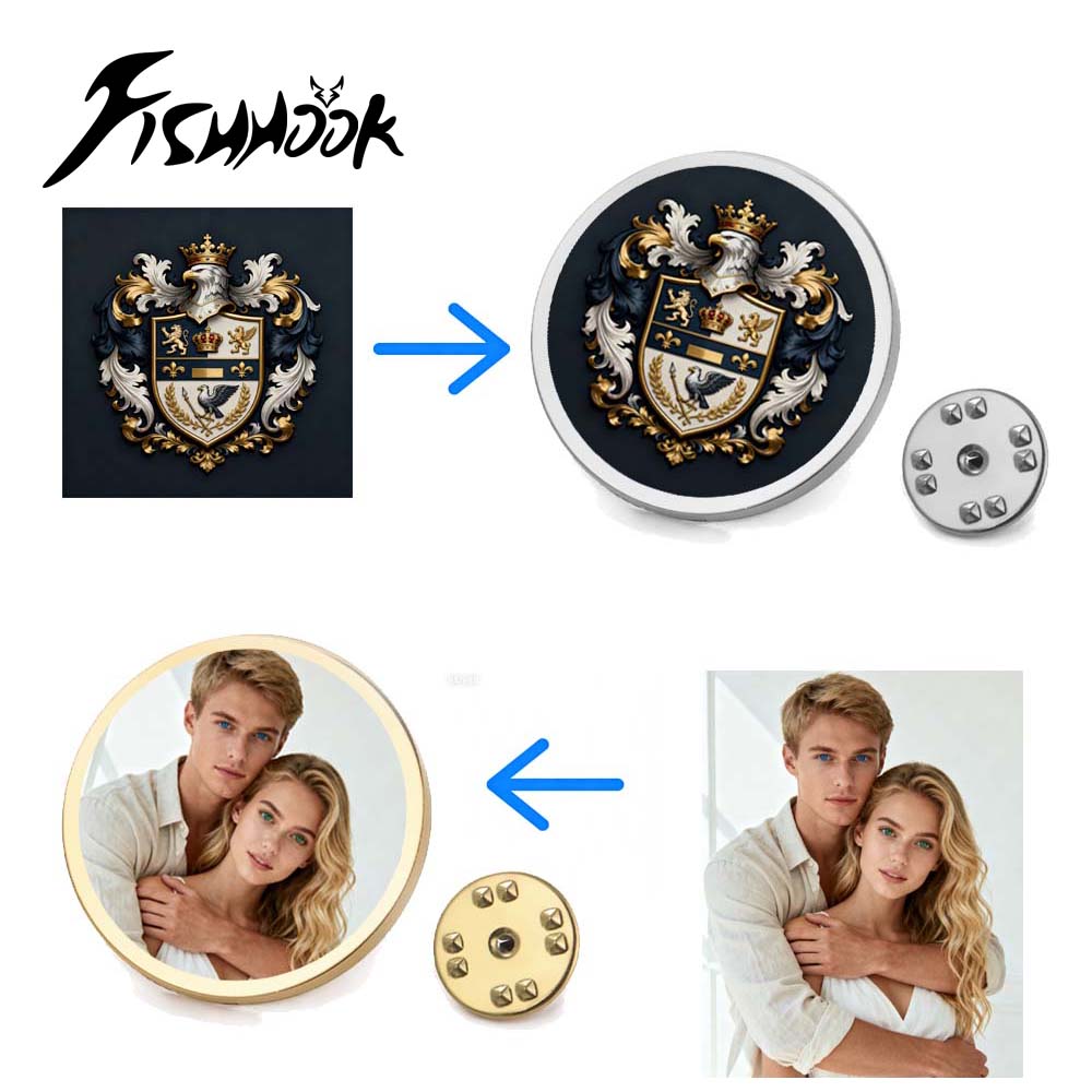 Spersonalizowana przypinka/bro – Men Accessories Brooch recenzja i cena