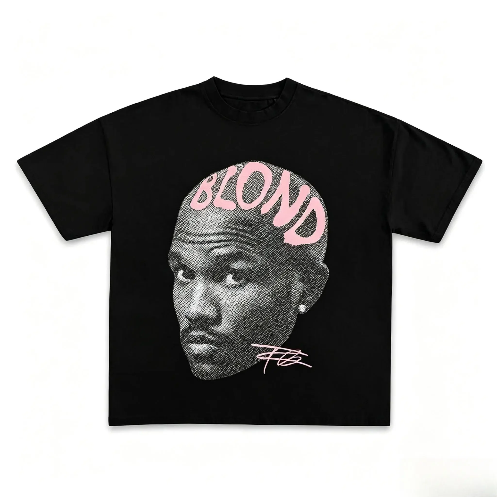 Różowy T-shirt z nadrukiem w e – Men Accessories Aesthetic recenzja i cena