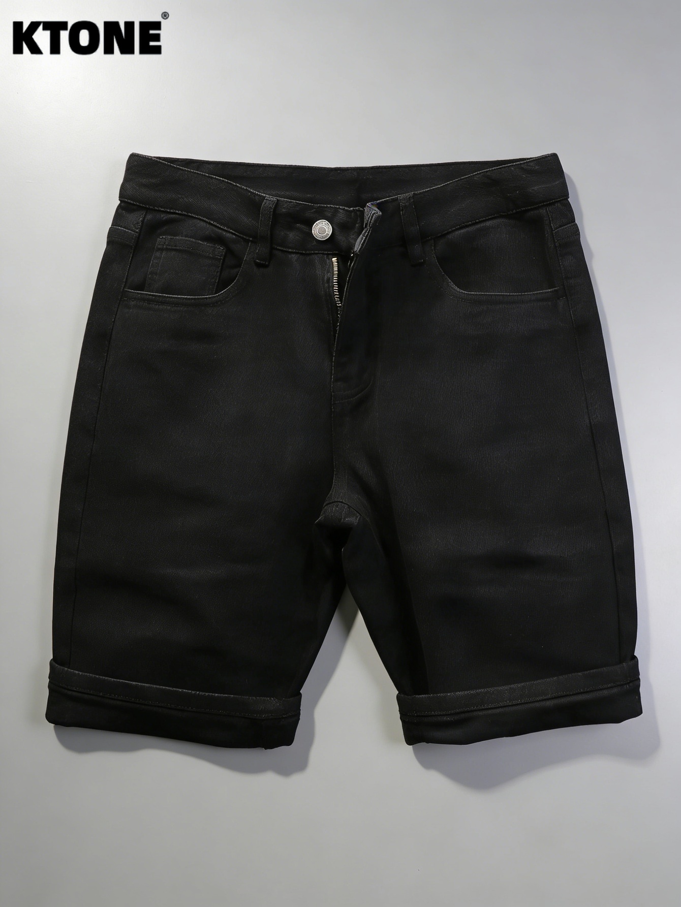 Czarne, obcisłe dżinsowe szort – Men'S Accessories For Jeans recenzja i cena