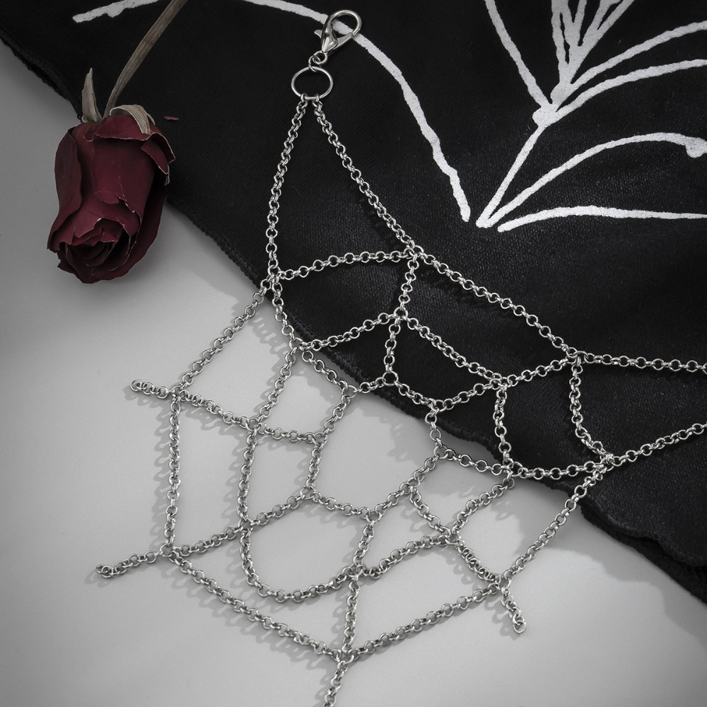 Gotycki Punk Srebrny Łańcuszek – Men'S Accessories Chain recenzja i cena