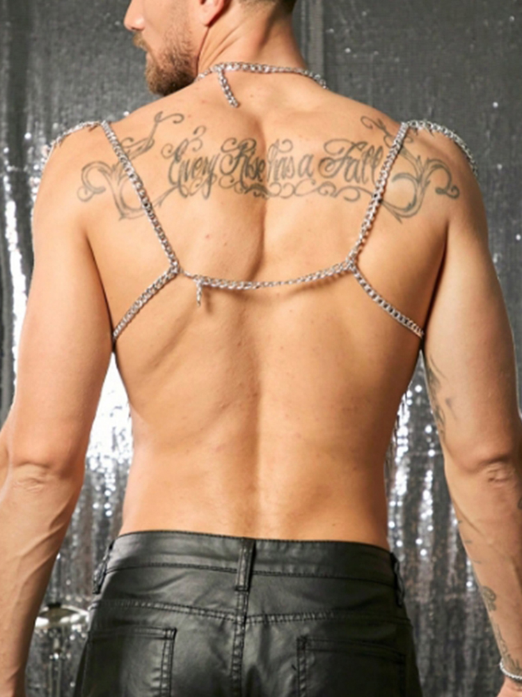 Końcówki łańcuszkowe na ciało, – Men'S Accessories Chain recenzja i cena