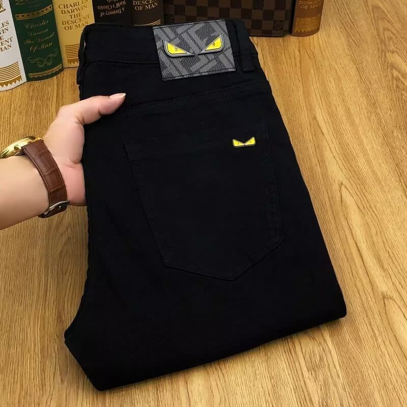 Czarne dżinsy męski wysokiej k – Men'S Accessories For Jeans recenzja i cena