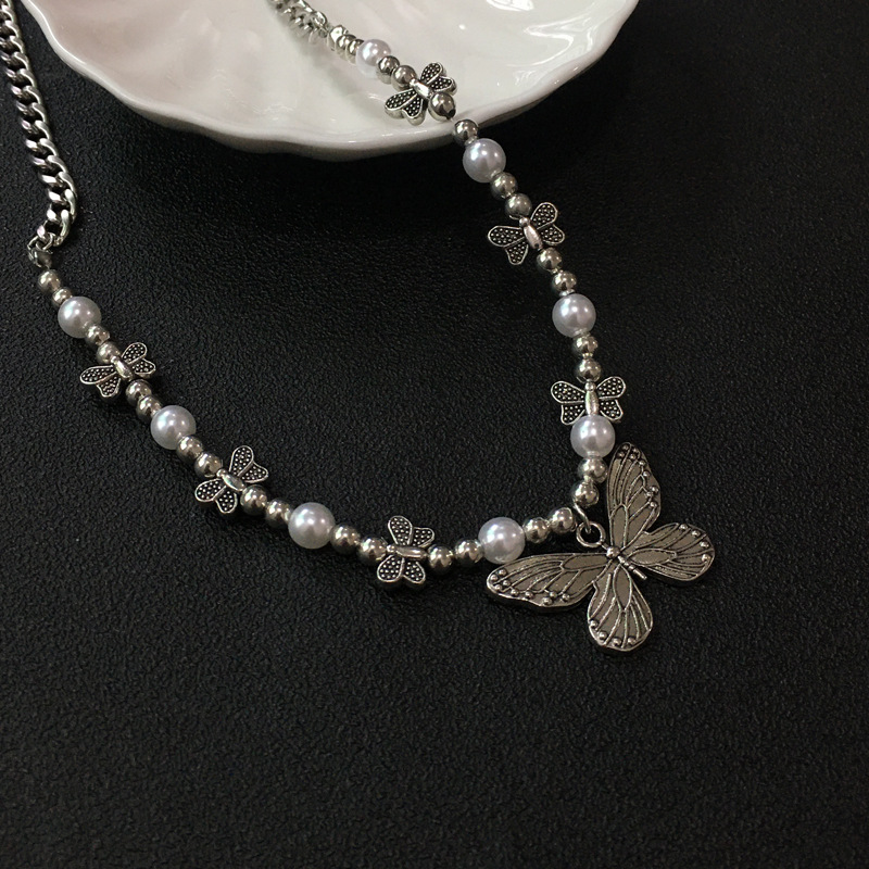 Gotycki wisiorek z motylem nas – Men Accessories Aesthetic recenzja i cena
