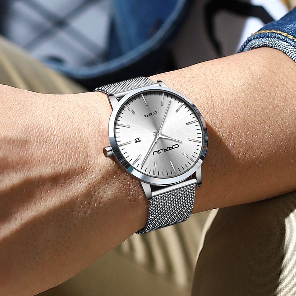 CRRJU nowe modne męskie zegark – Men'S Accessories Luxury Brands recenzja i cena