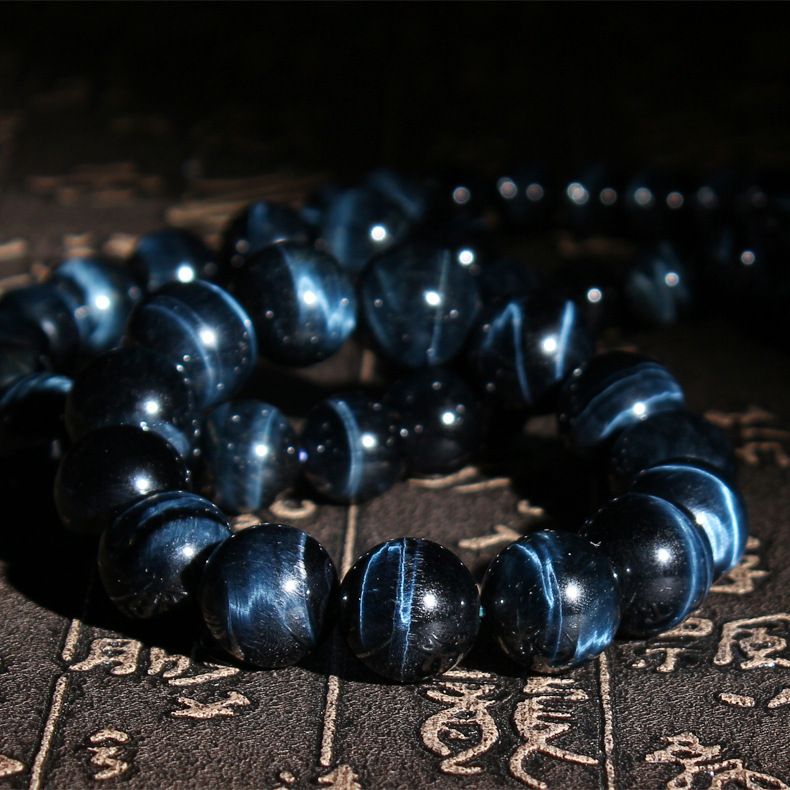 Naturalne koraliki z niebieski – Bead Bracelet Men recenzja i cena