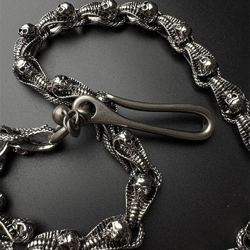 Czaszka Kobyły Wąż Gotycki Pun – Men Accessories Aesthetic recenzja i cena