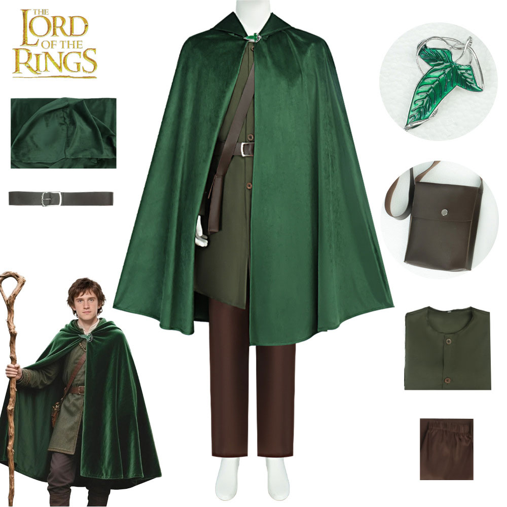 Kostium Cosplay Hobbita Bilbo  – Men Accessories Brooch recenzja i cena