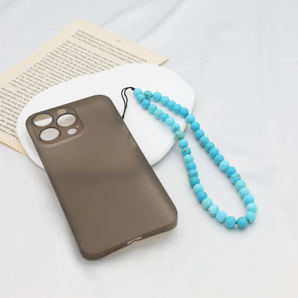 8MM niebieski turkusowy zroszo – Men'S Accessories Chain recenzja i cena