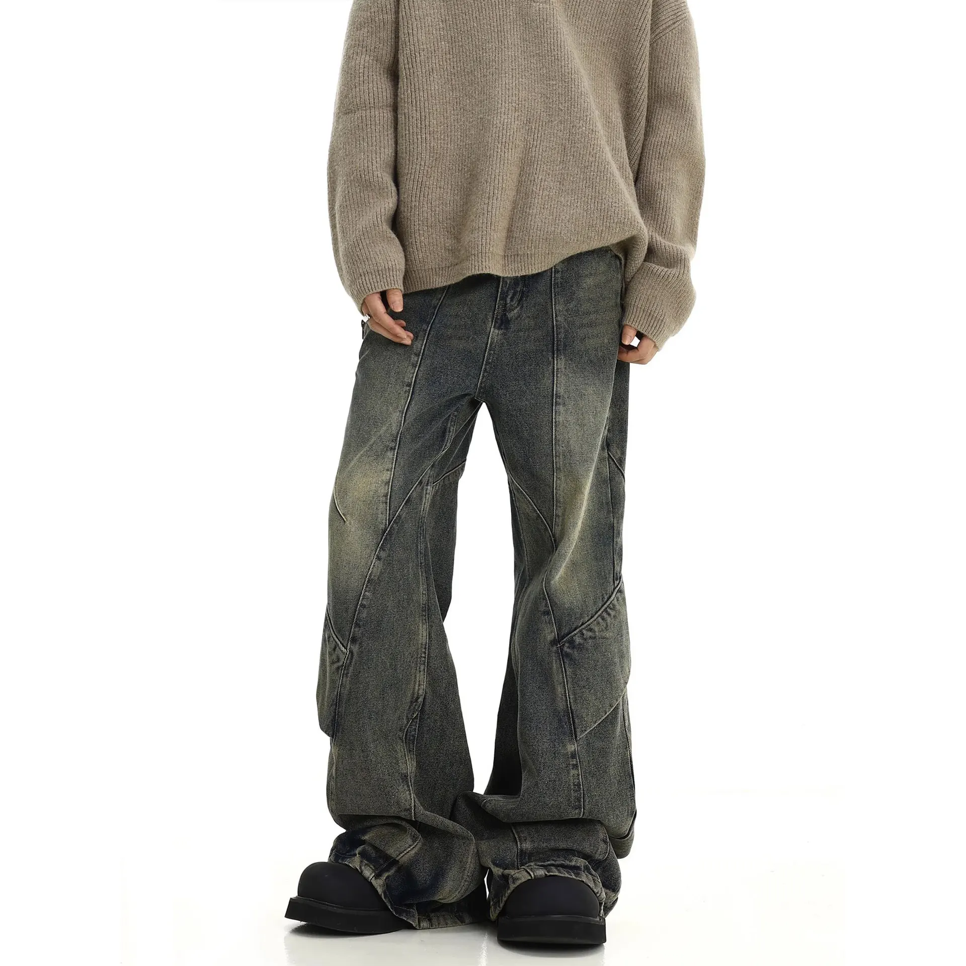 Męskie dżinsy Denim spodnie Fl – Men'S Accessories For Jeans recenzja i cena
