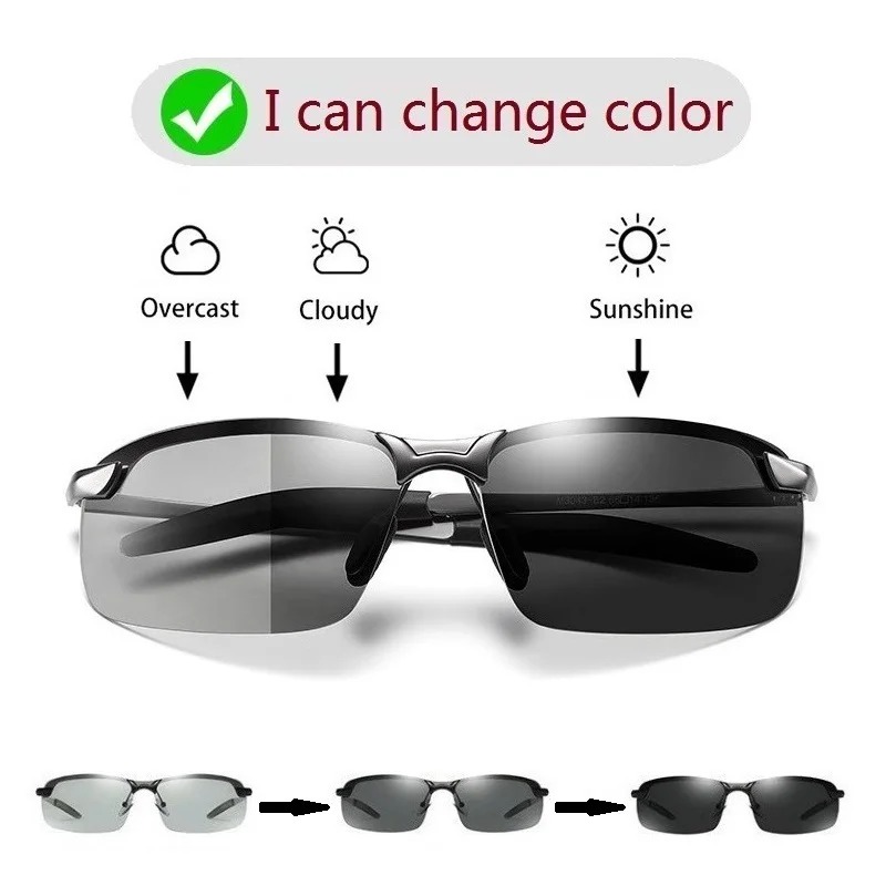 Męskie fotochromowe okulary pr – Sunglasses Polarized Men recenzja i cena