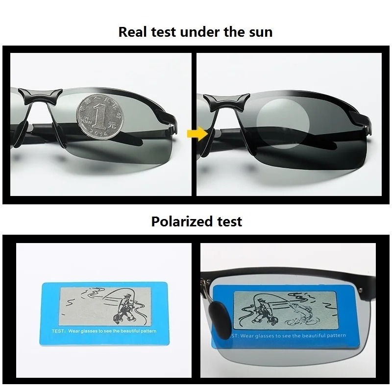 Męskie fotochromowe okulary pr – Sunglasses Polarized Men recenzja i cena