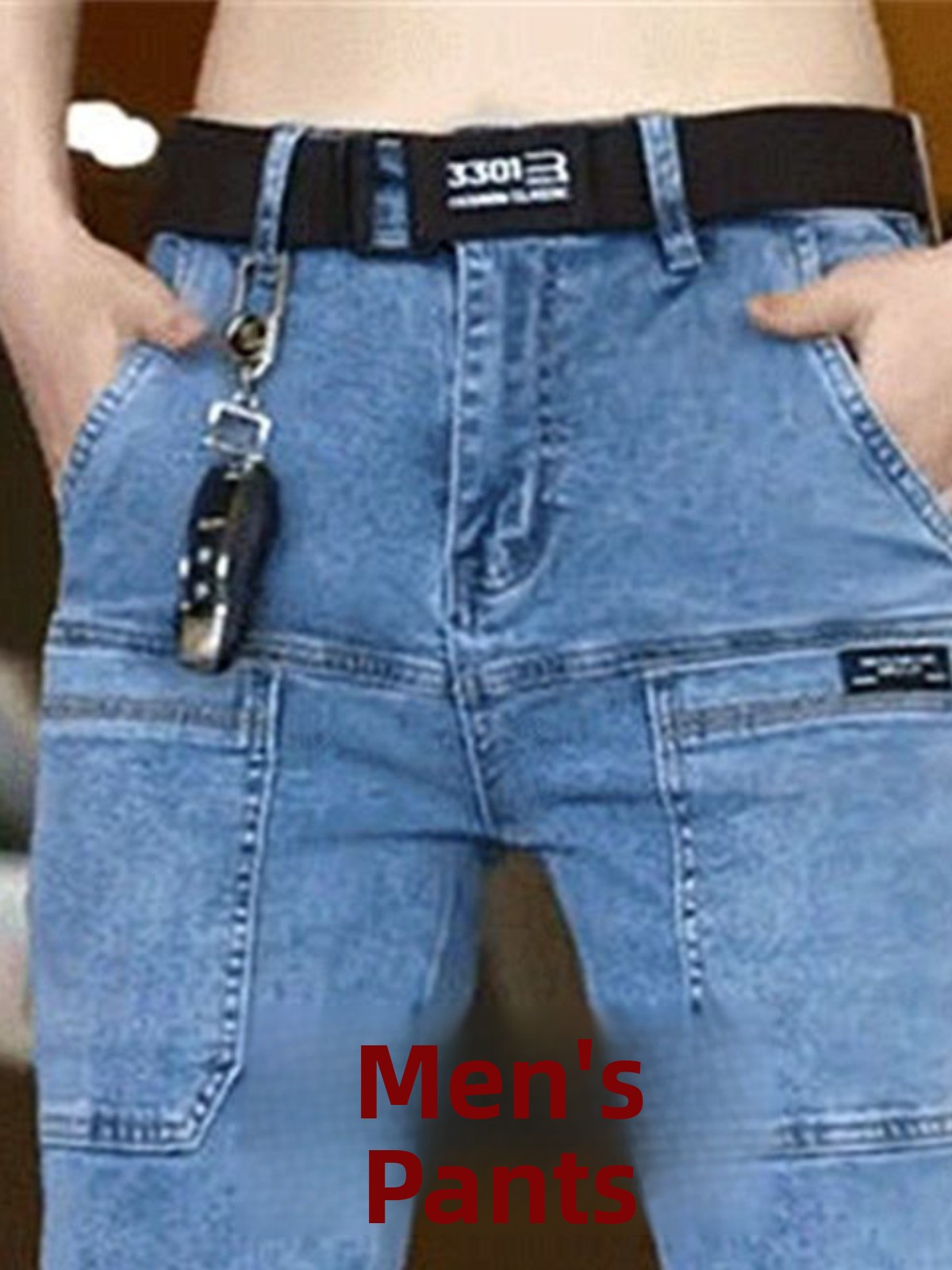 Dżinsy męskie o kroju slim fit – Men'S Accessories For Jeans recenzja i cena