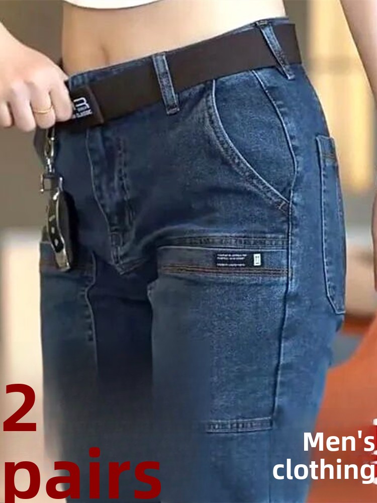 Dżinsy męskie o kroju slim fit – Men'S Accessories For Jeans recenzja i cena