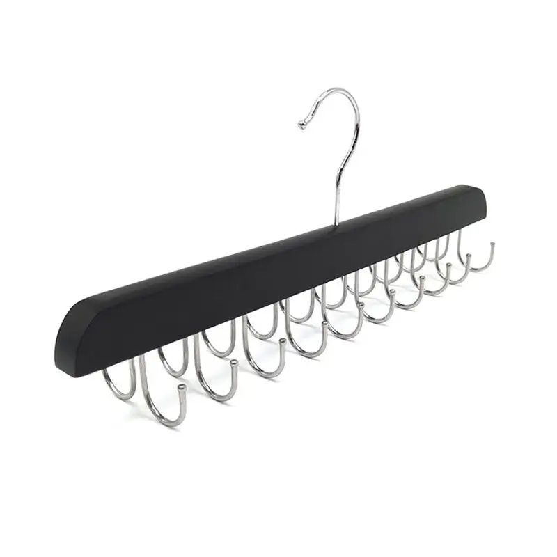 Drewniany wieszak na paski dam – Men'S Accessories Organizer For Wardrobe recenzja i cena