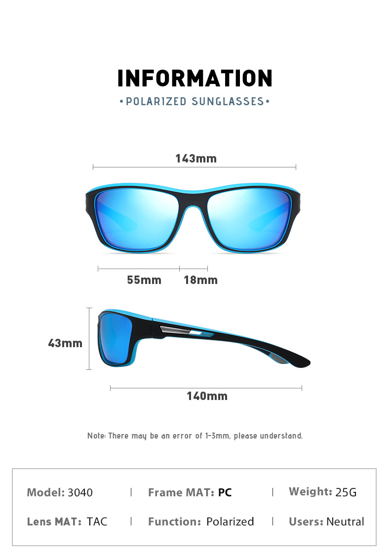 Męskie okulary przeciwsłoneczn – Sunglasses Polarized Men recenzja i cena