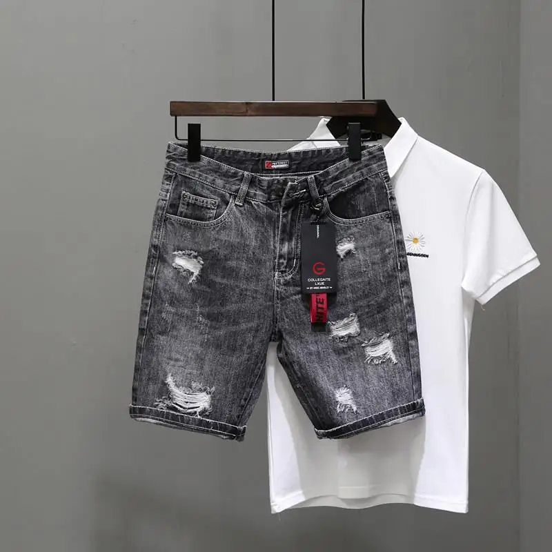 Męskie krótkie dżinsy Spodnie  – Men'S Accessories For Jeans recenzja i cena